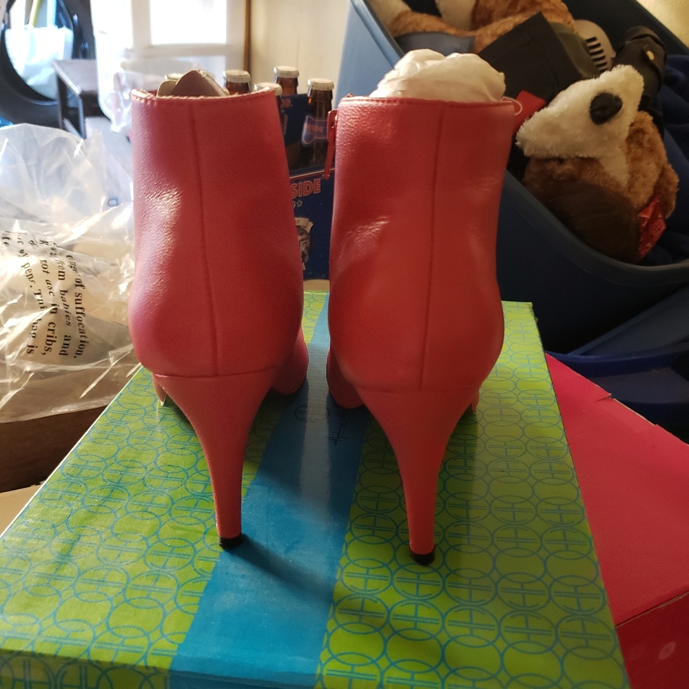 Red Booties - Picture 2 of 5